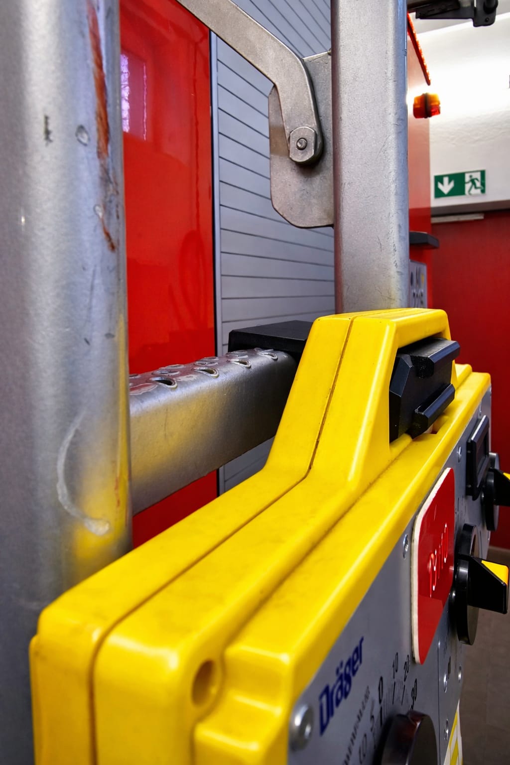 Aufhängung für Atemschutzüberwachungstafel