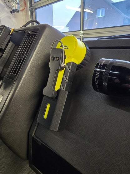 Wandhalterung für Einsatzlampen